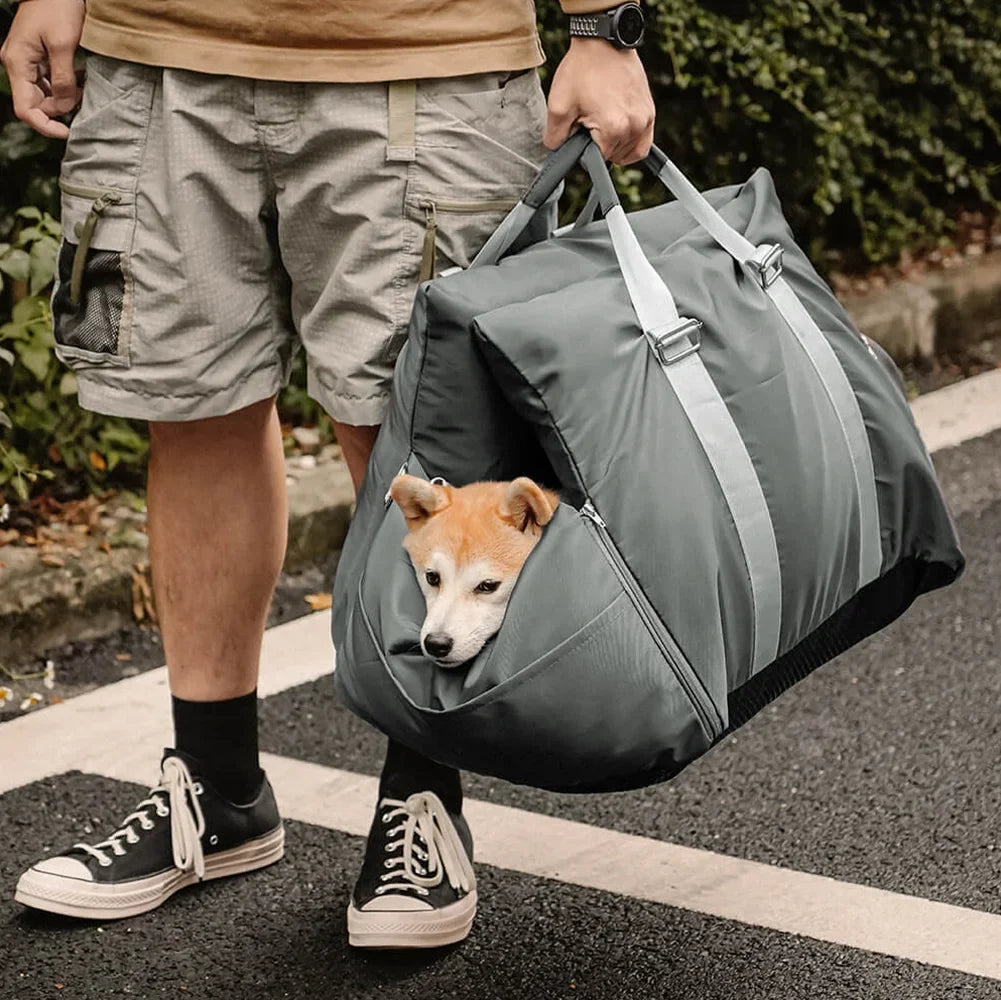 Autostoelbed voor Honden Waterbestendig First Class Comfortabele Reismand met Veiligheidsgordel Autodeken | Sansoti