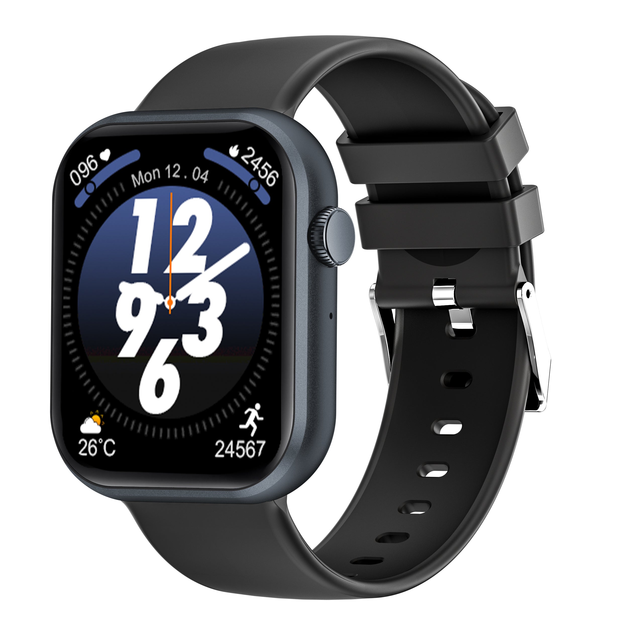 Gezondheidssmartwatch met Hartslagmeter Bloeddrukmeting Zuurstofwaarden Slaapmonitoring Waterdicht Sport | Sansoti