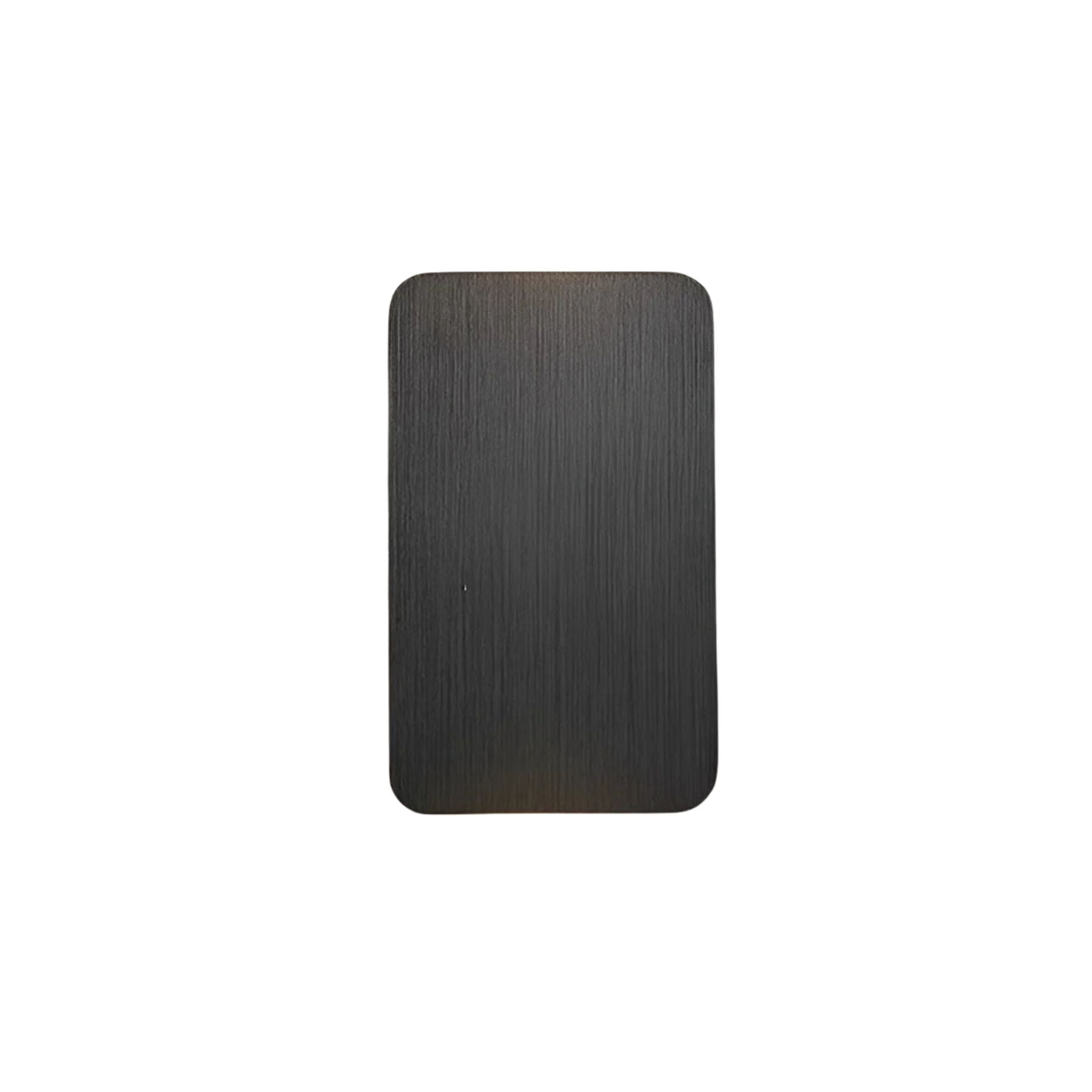 Applique Resilux 6W aluminium noir éclairage mural haut bas moderne intérieur hall chambre salon | Restfield