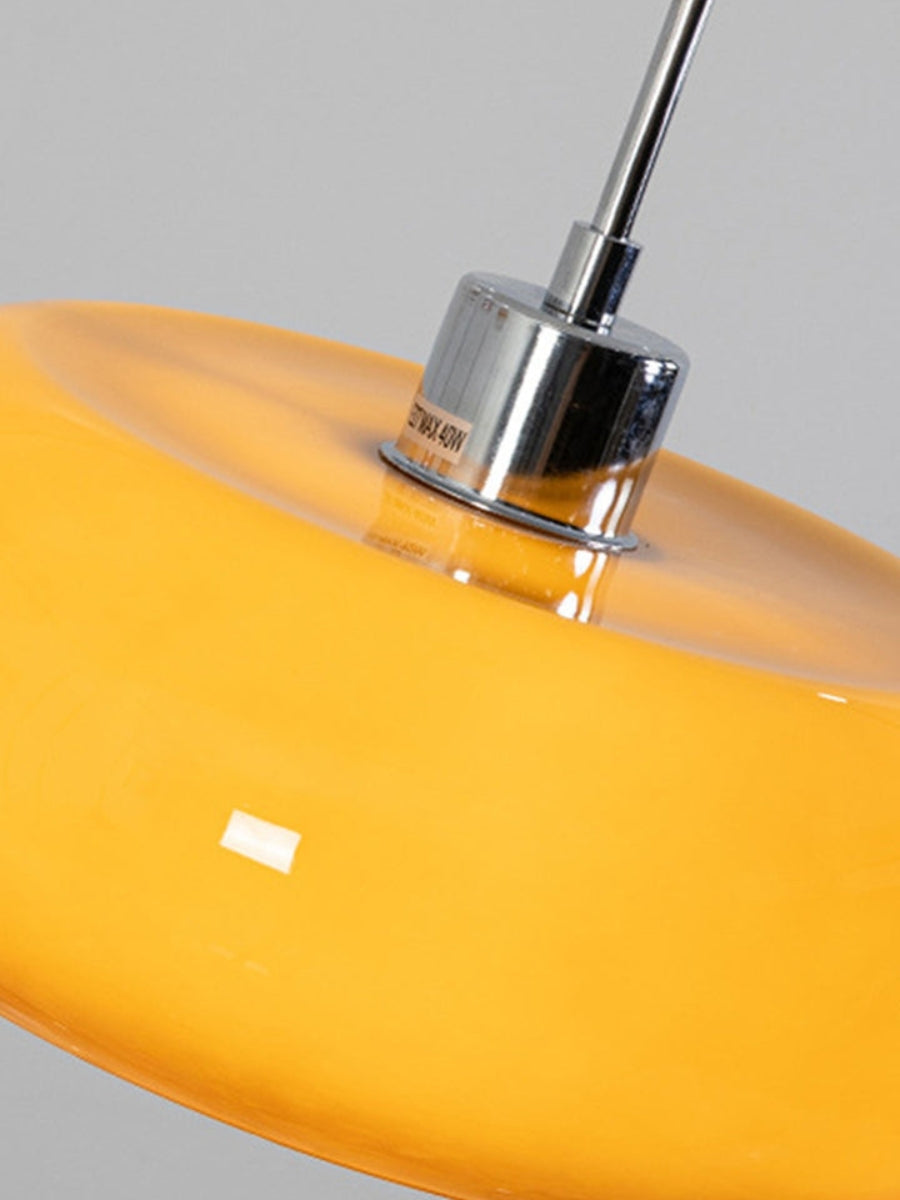 Bauhaus Glazen Hanglamp Metaal 11cm Nordic Design Eetkamer Keuken | Sansoti