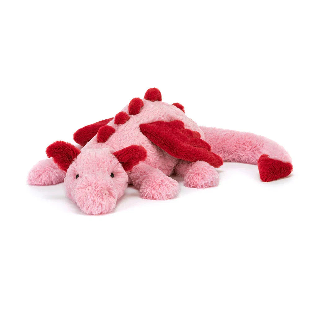 Peluche dragon douce avec ailes, jouet fantastique pour enfants, décoration de chambre, cadeau | Sansoti