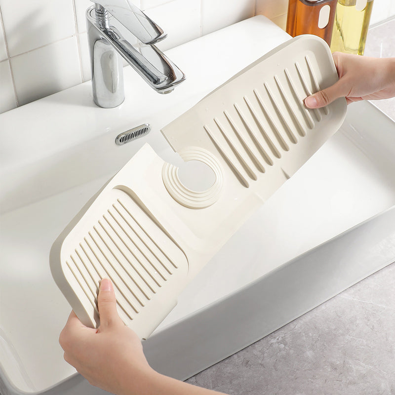 Kraanmat Siliconen Waterafvoer Anti Slip Gootsteen Bescherming Keuken Badkamer | Sansoti