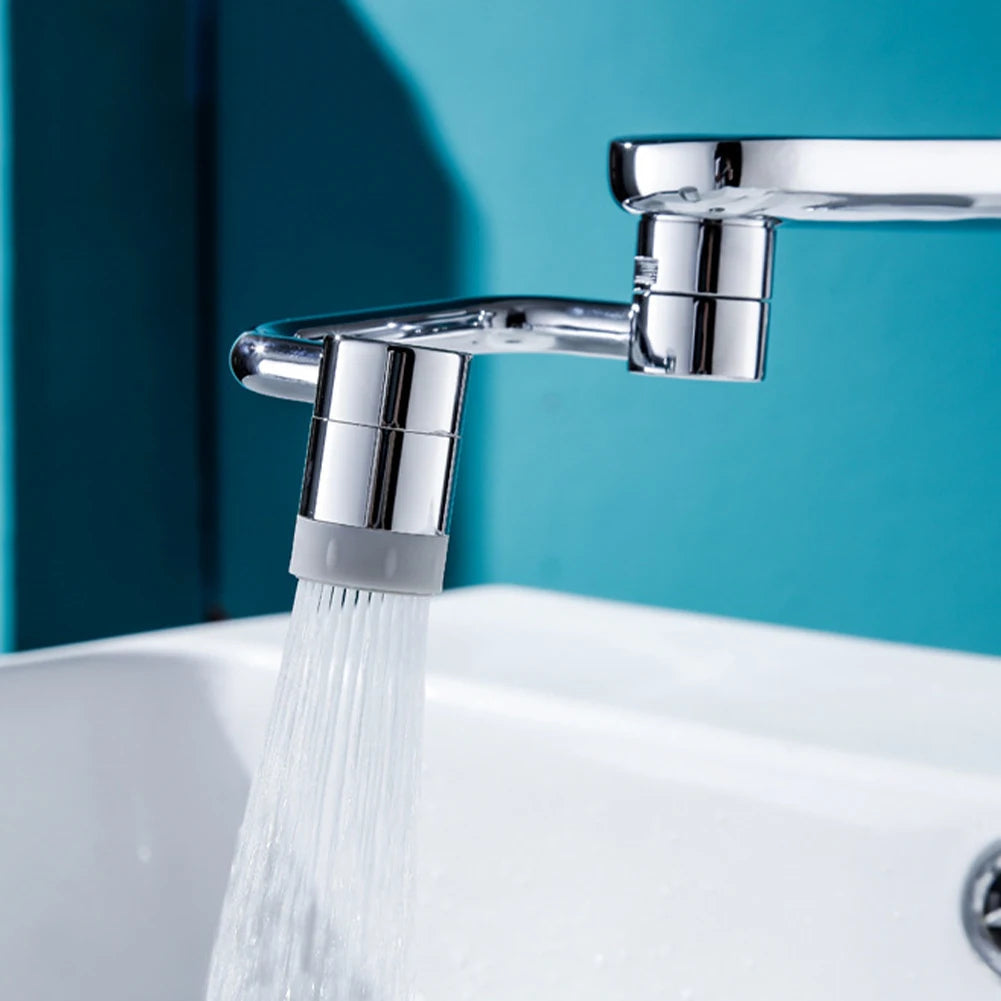 360° Draaibare Kraanverlenging Keuken Badkamer Universele Fitting Waterbesparend RVS Koper Flexibel Spatvrij | Sansoti