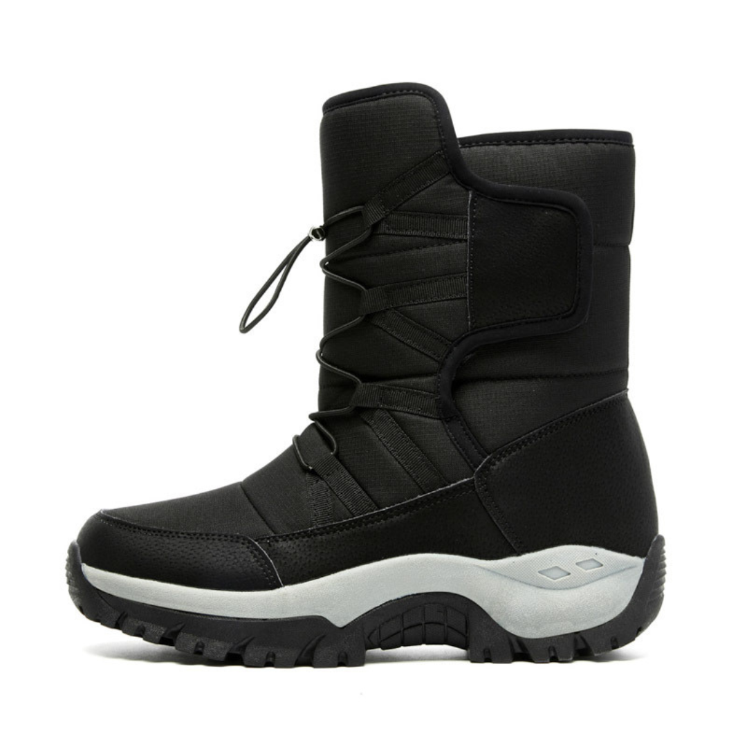 Women's Winter Boots Waterproof Warm Lined Velcro Non-Slip Sole Ankle-High Platform Comfortable Walking | Sansoti