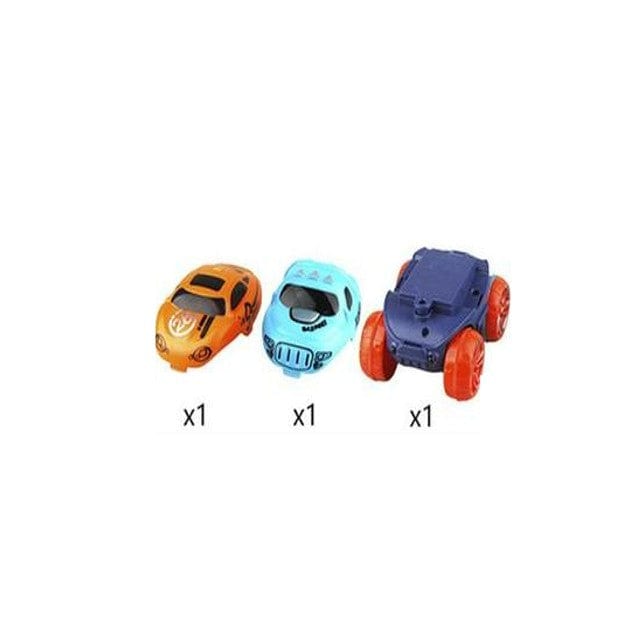 Magnetisches Rennbahn-Spielzeugset für Kinder mit Glow-in-the-Dark-Funktion 46–184 Teile lehrreich kreativ | Sansoti
