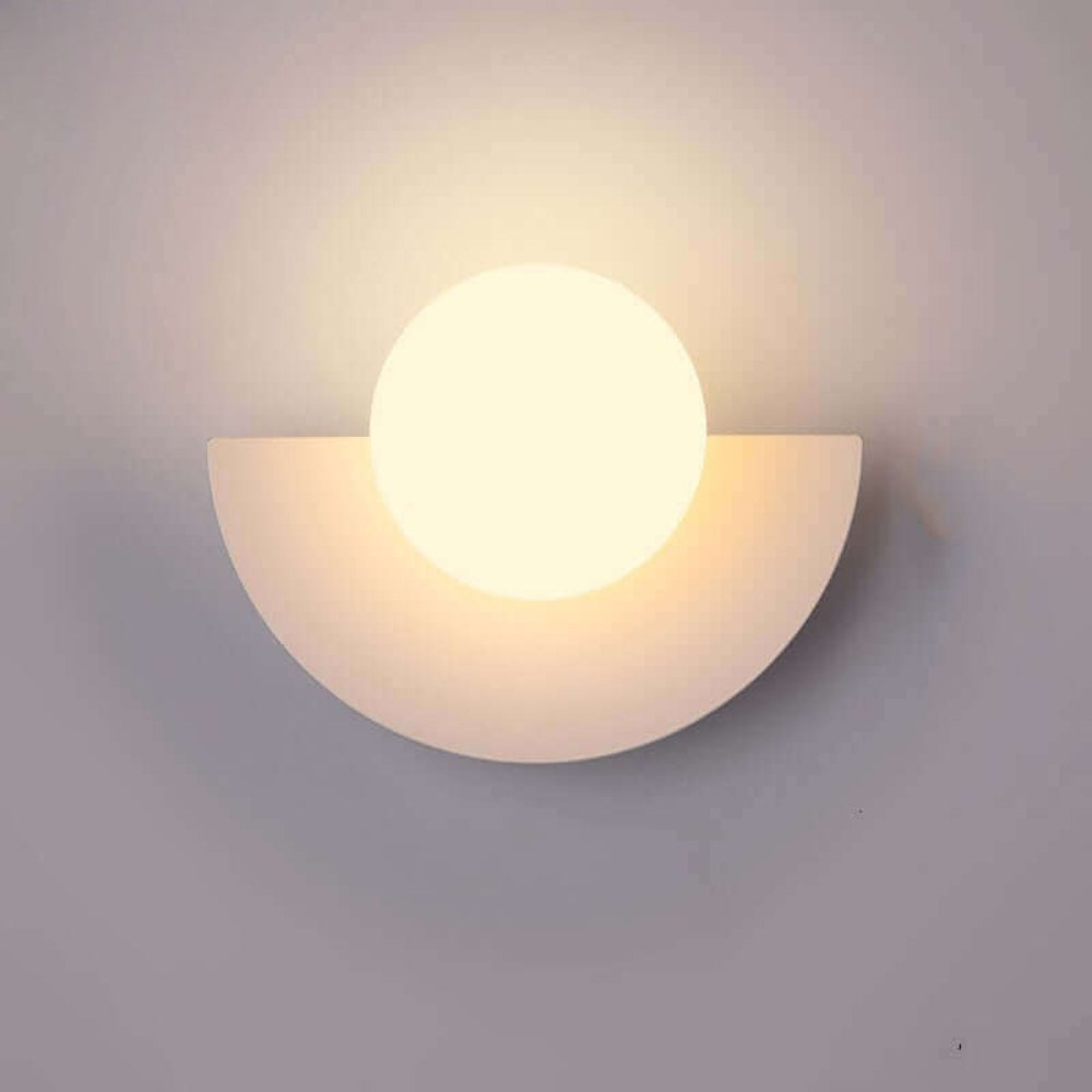Wandlamp – Moderne Wandverlichting met Kleurrijke Kap – Scandinavisch Design – Woonkamer Slaapkamer Gang | Sansoti