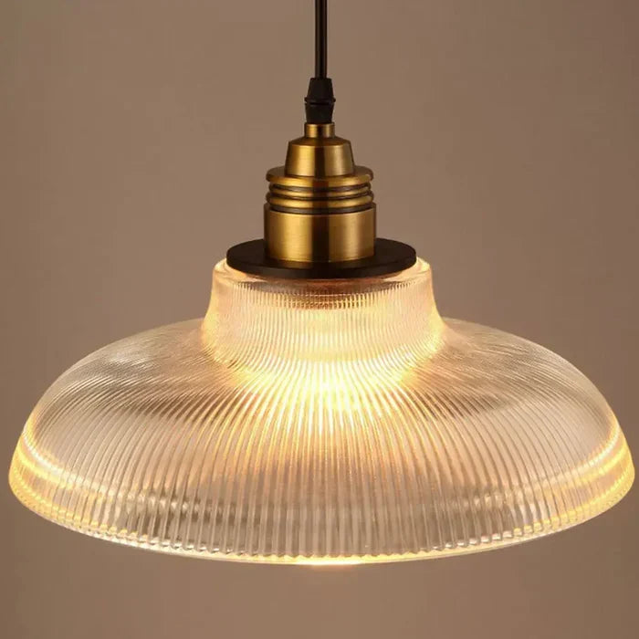 Hanglamp Glas met Metalen Frame Amber Transparant voor Eettafel Woonkamer Hal Moderne Verlichting 120cm | Sansoti
