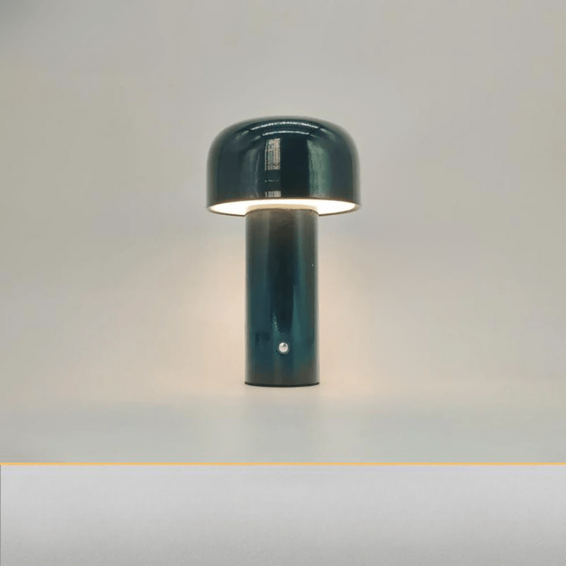 Lampe de table champignon rechargeable sans fil LED 25cm design | Restfield