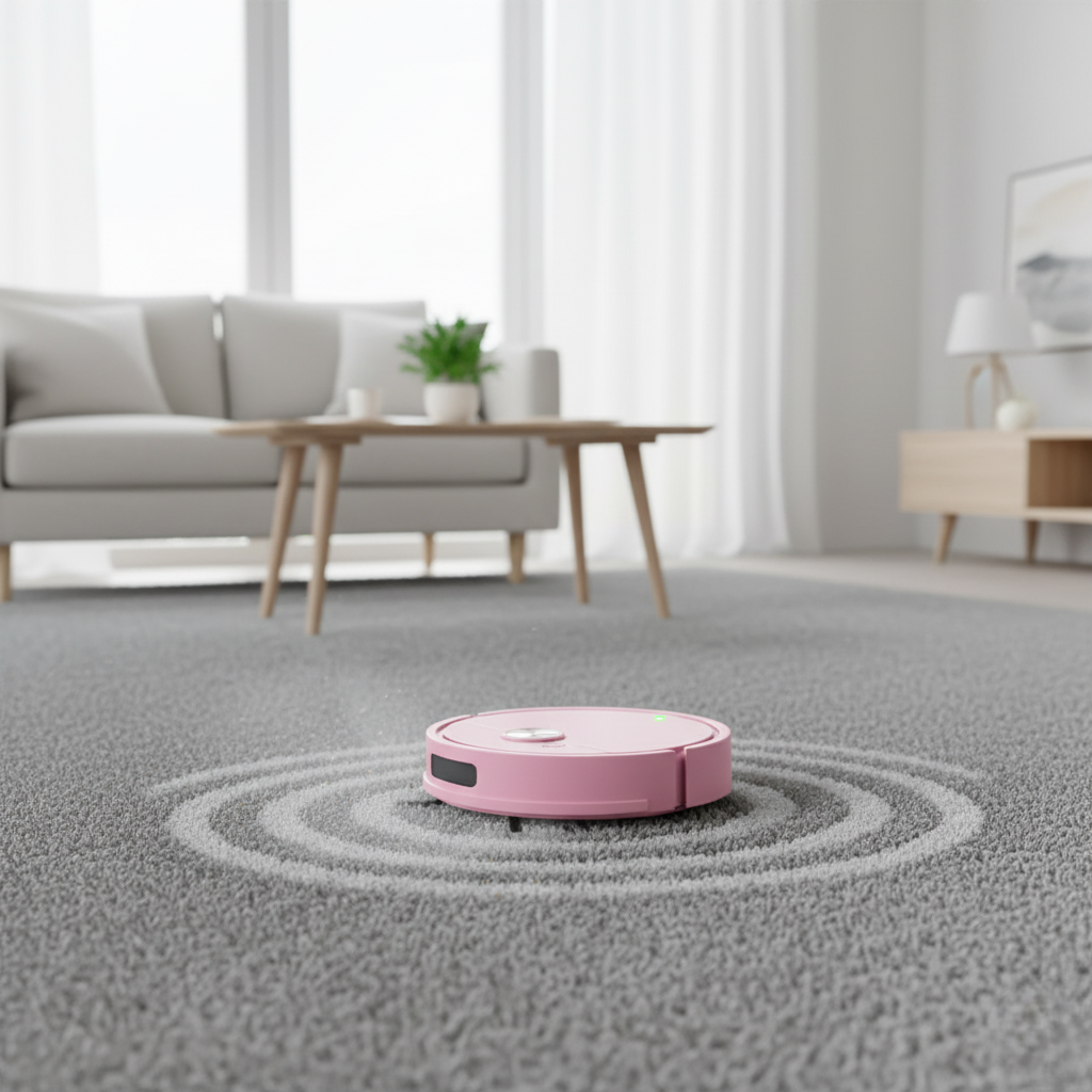 Compacte 2-in-1 Robotstofzuiger met Dweilen – Intelligente Navigatie & Automatische Vloerreiniging voor Hard Oppervlak | Sansoti