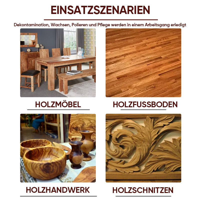 Natuurlijke Houtbescherming 100g – Langdurige Waterdichte Verzegeling voor Binnen & Buiten | Sansoti