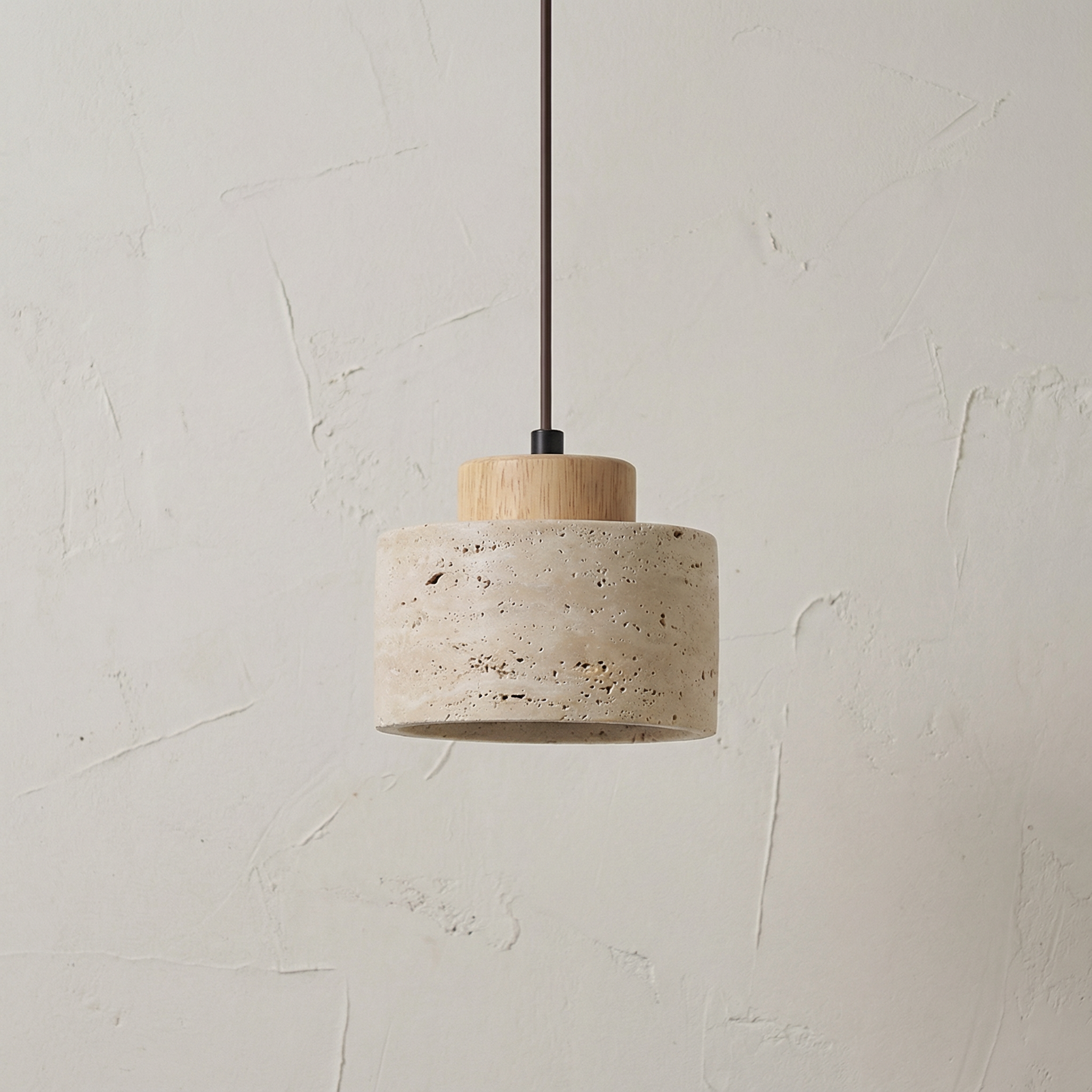 Vidar – Moderne Stenen Hanglamp met Natuurlijke Textuur | Sansoti