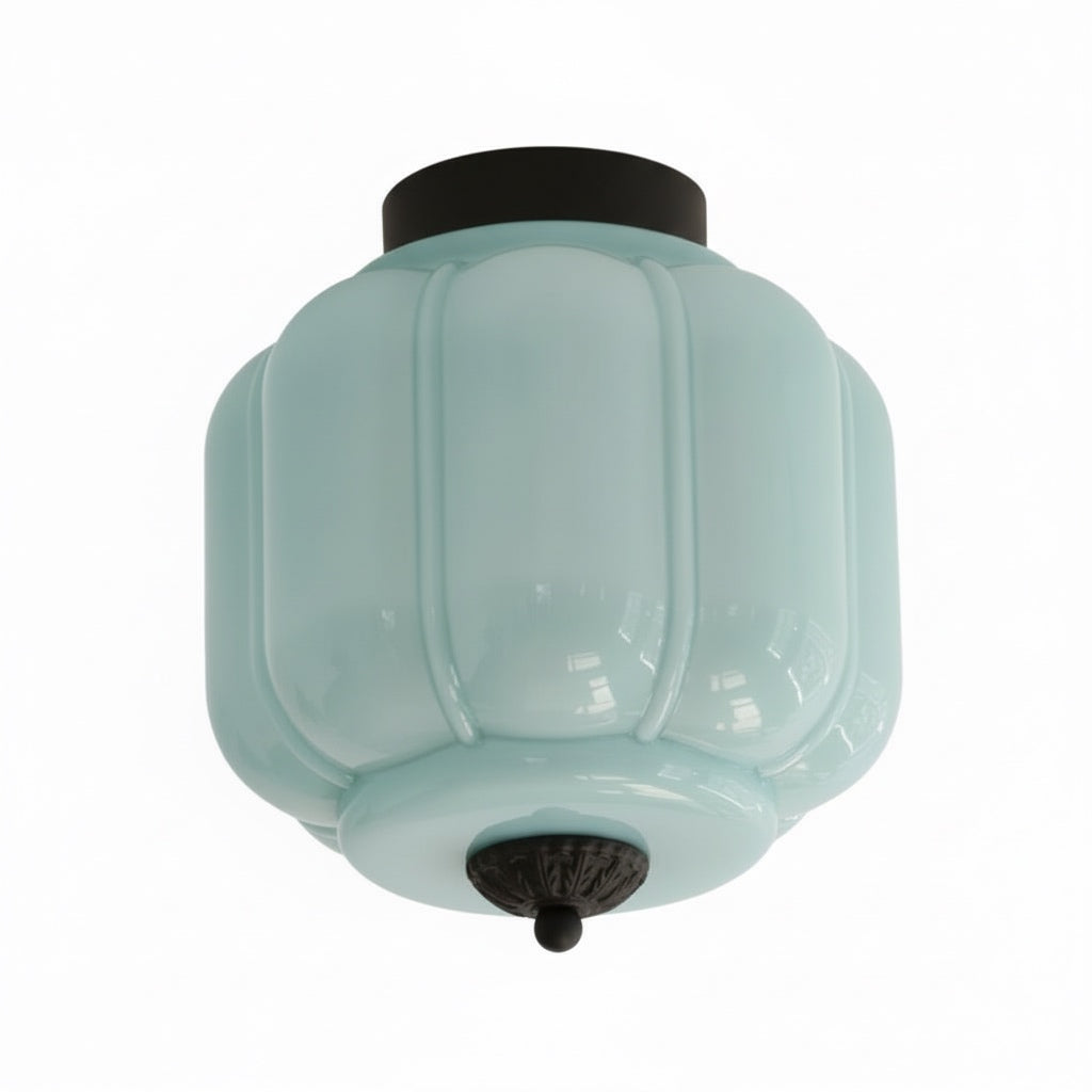 Plafondlamp Melkglas Glazen Kap Moderne Verlichting Scandinavische Stijl Woonkamer Eetkamer Slaapkamer Flush Mount | Sansoti