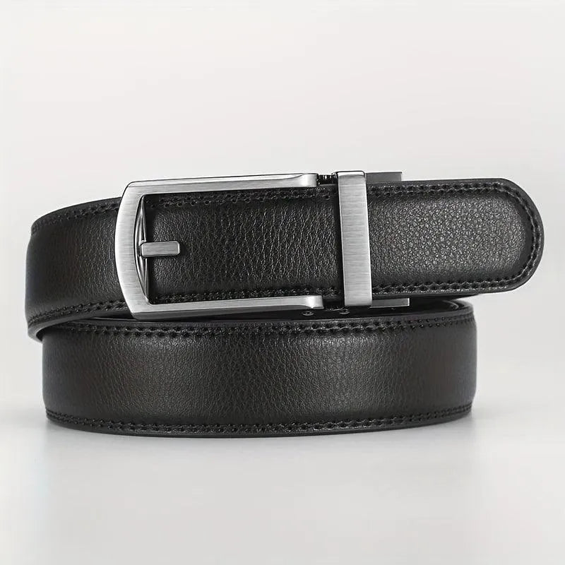 Premium-Ledergürtel für Damen und Herren, klassisch, stilvoll, lässig, formell, echtes Leder, elegantes Design | Sansoti