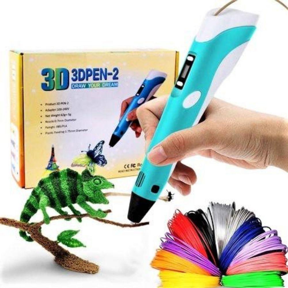 3D Drawing Pen with Filament for Children and Adults Creative Spatial Drawing Artists' Tool | Sansoti