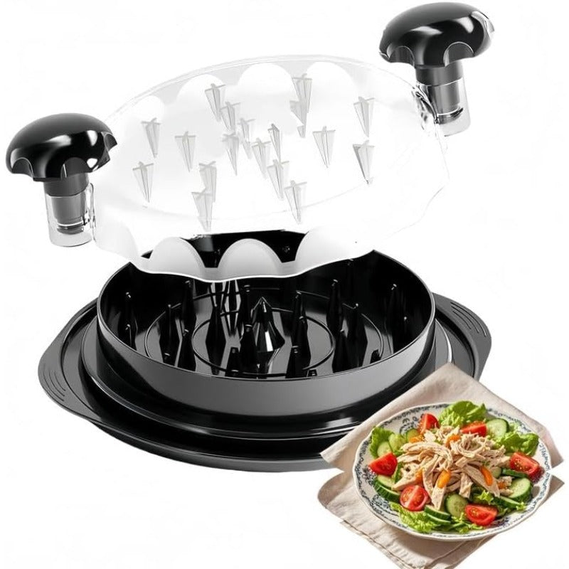 Manueller Hähnchen-Shredder mit transparentem Deckel – schnelles und gleichmäßiges Zerkleinern von Fleisch