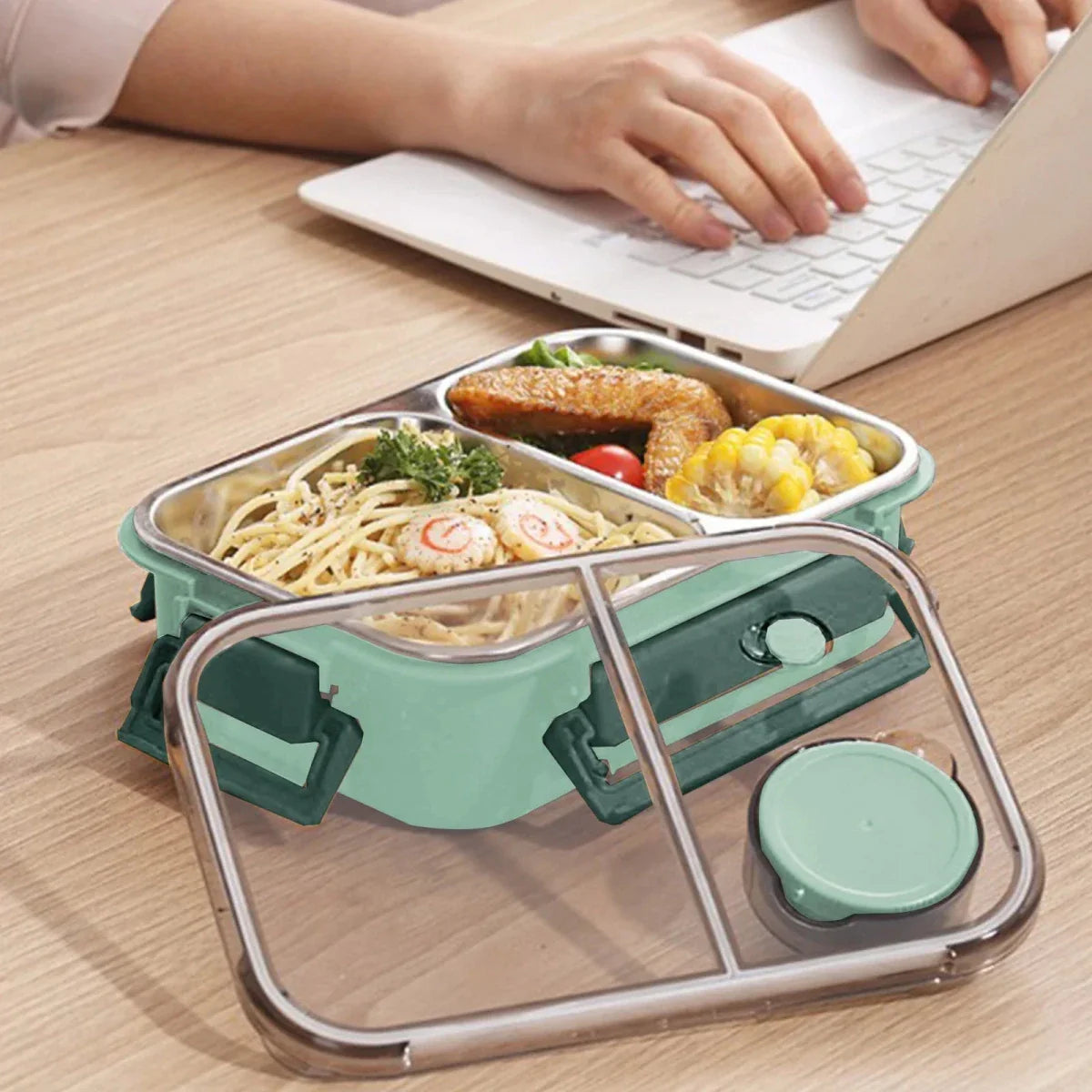 Thermobehälter Lunchbox Isolierend Auslaufsicher Warmes Essen Unterwegs Kompakt Mitnehmen | Restfield
