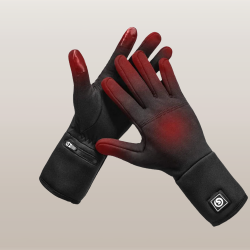 Gants d'hiver chauffants avec fonction écran tactile, thermiques, rechargeables et imperméables pour le ski et les activités en plein air | Sansoti