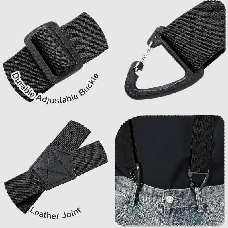Bretels met 4 Clips – Verstelbaar en Antislip voor Comfortabel Draaggemak | Sansoti