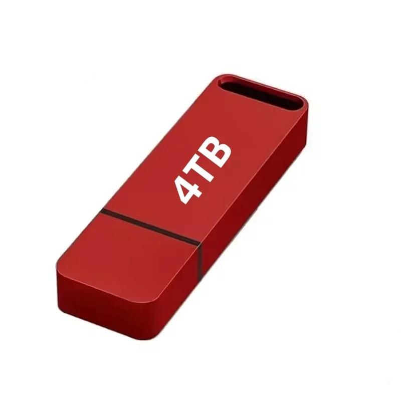 4TB USB-stick met metalen behuizing – USB 3.2, schokbestendig, compact ontwerp voor veilige dataopslag | Sansoti