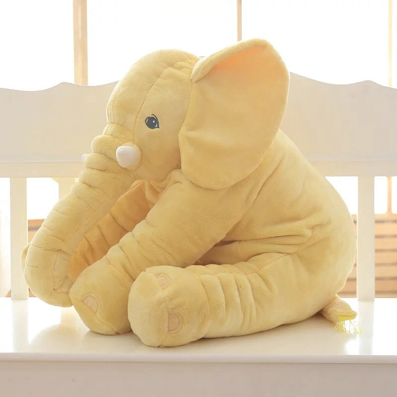 Zacht Pluche Olifant Babykussen 40cm of 60cm Knuffel voor Rust en Slaap | Sansoti