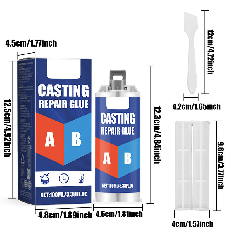 Hittebestendige Metaallijm voor Professionele Reparaties 100ml | Sansoti
