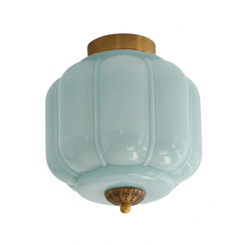 Plafondlamp Melkglas Glazen Kap Moderne Verlichting Scandinavische Stijl Woonkamer Eetkamer Slaapkamer Flush Mount | Sansoti