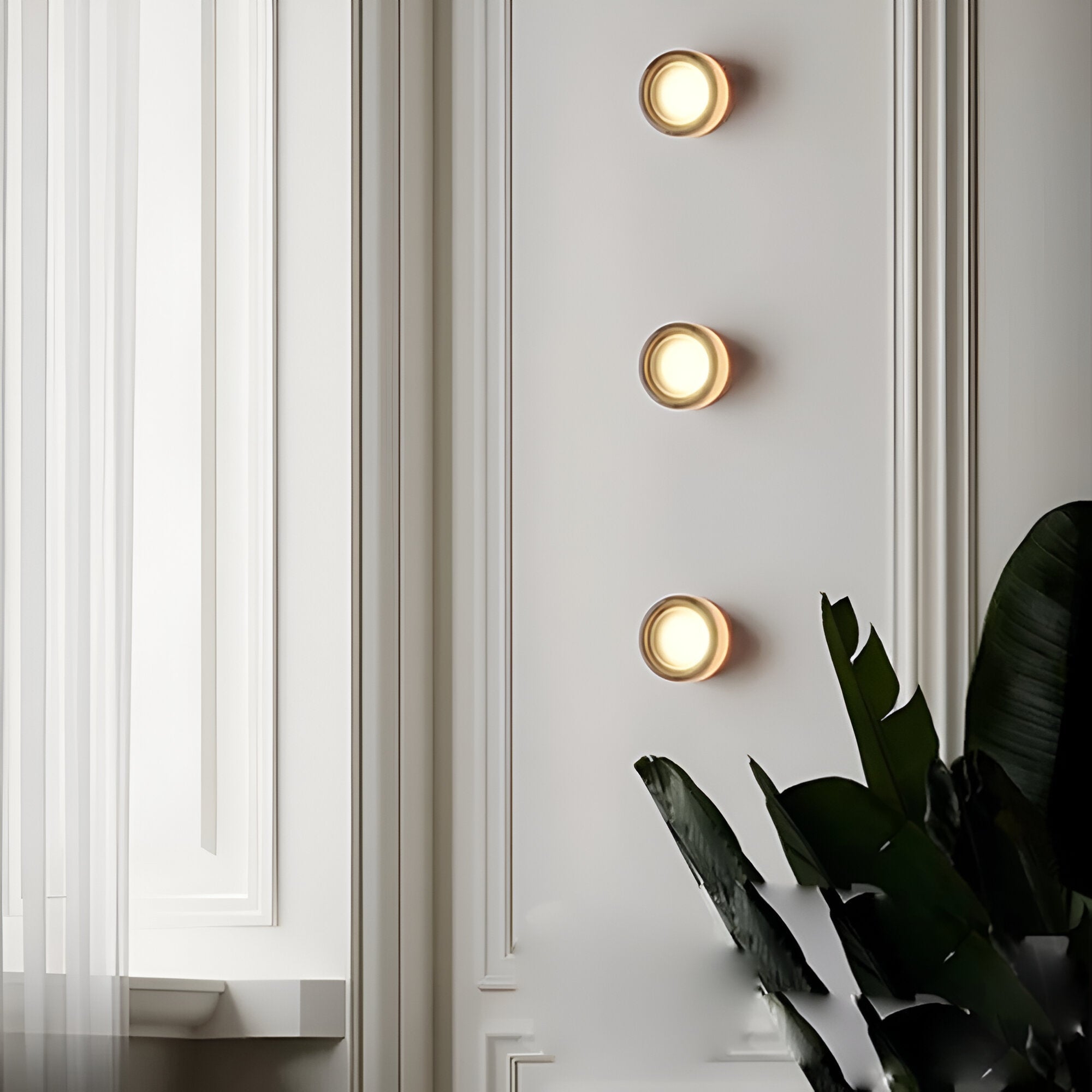 Wandlamp Met Sensor LED Dimpled Acryl Modern Nachtlamp 13,5cm | Sansoti