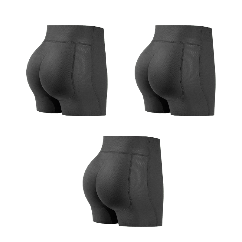 Corrigerende Shapewear Shorts met Push-Up Effect en Hoge Taille voor Bilvergroting | Sansoti