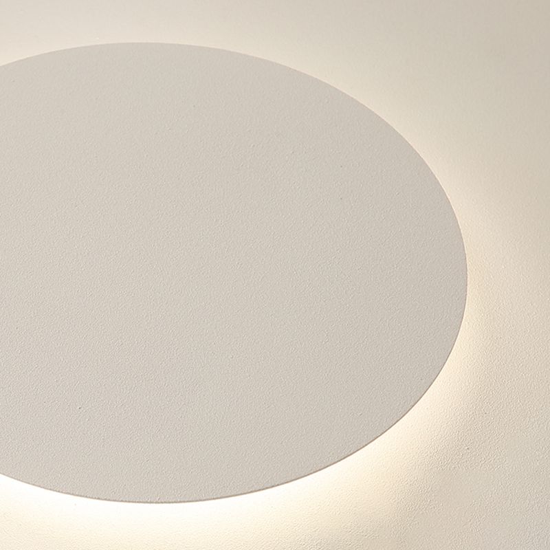 Deckenlampe Rund 50cm LED Dimmbar Weiß Schlafzimmer Wohnzimmer Acryl Metall | Restfield