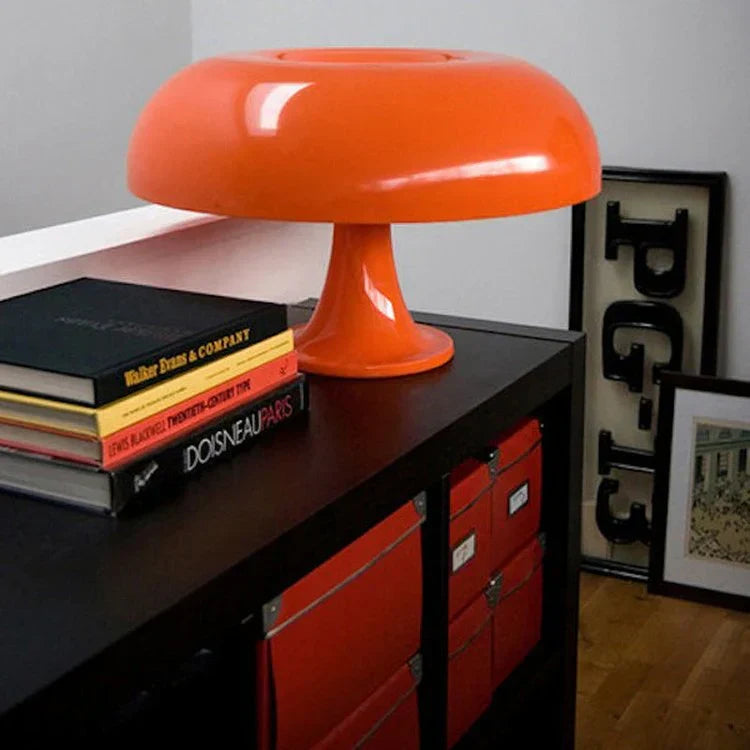Retro Paddenstoellamp Dimbaar Warm Wit | Vintage Design Tafellamp Bedlampje Nachtverlichting Sfeerverlichting | Sansoti