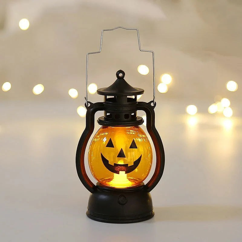LED Spookjesboom met Pompoenen en Spin Halloween Decoratie Feestverlichting Sfeer Griezelige Interieur Accessoire | Sansoti