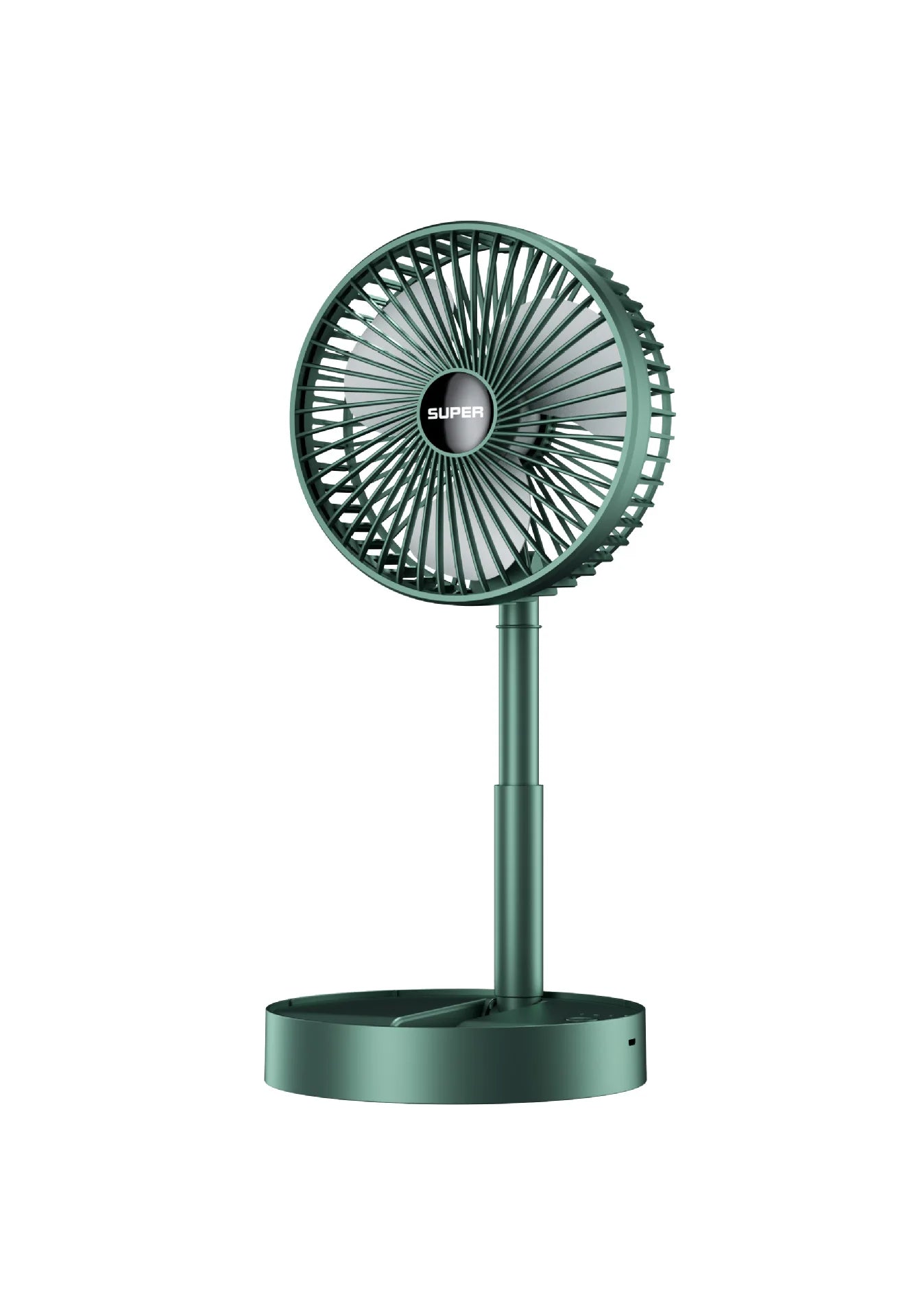 Foldable Table Fan USB Rechargeable with Five Speeds – Compact and Quiet | Sansoti