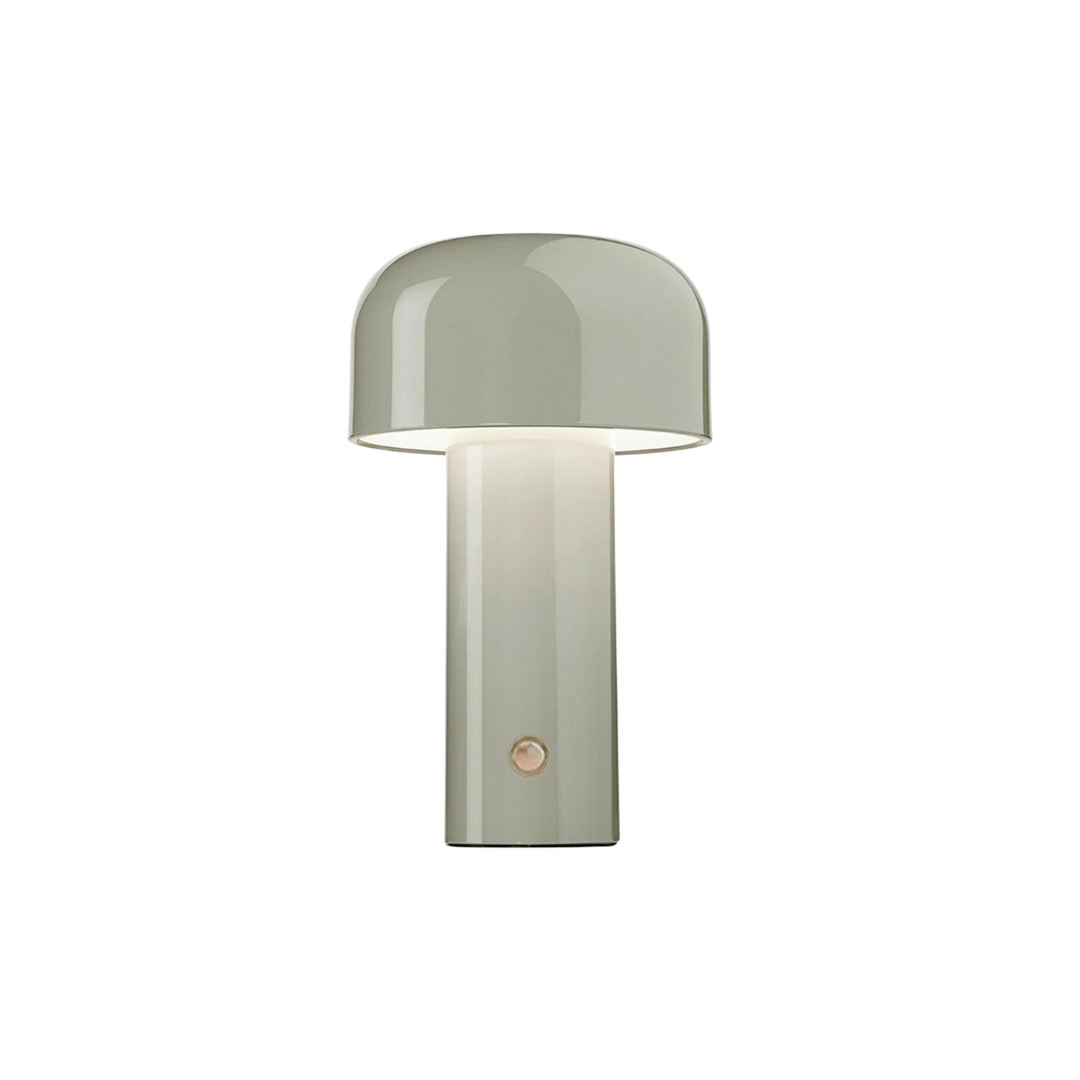 Lampe de table sans fil rechargeable de 21x12.5cm, LED à intensité variable, lumière d’ambiance pour bureau, table de chevet et salon | Sansoti
