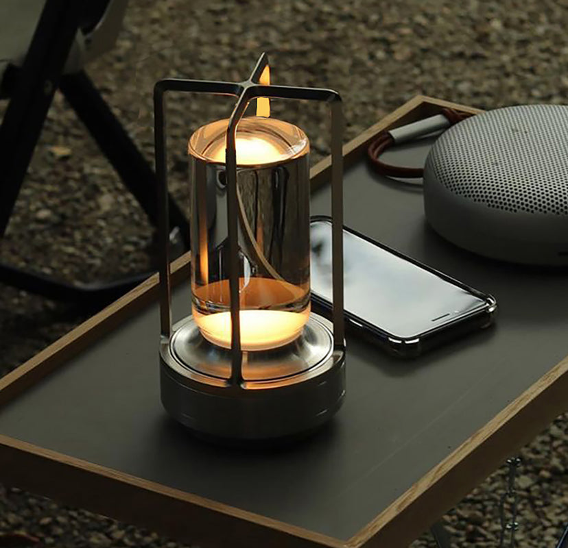 Oplaadbare Tafellamp met Touch-bediening en USB-poort - Scandinavische Stijl | Sansoti