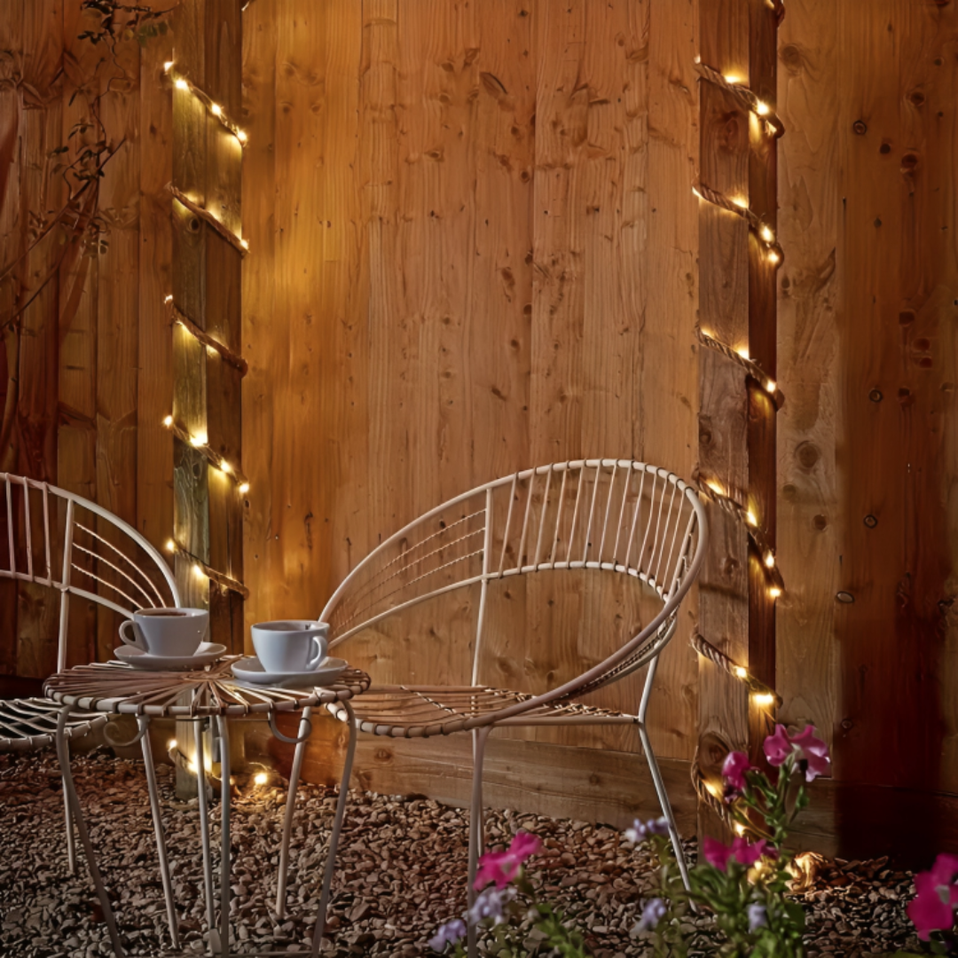 Solar Rope String Lights 5-10m LED Waterproof Garden Lighting Ambient Lights Outdoor Decoration Party Lights Patio | Sansoti
