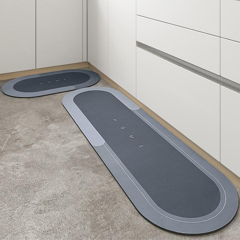 Zachte Badmat Antislip 40x60 cm | Superabsorberend Microvezel Droogloopmat voor Badkamer Keuken | Sneldrogend Vloerkleed met Antislip Onderkant | Sansoti