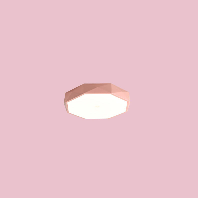 LED Plafondlamp Abstract Scandinavisch Design Warm Licht Acryl IJzer Flush Mount Gangen Woonkamers Slaapkamers | Sansoti