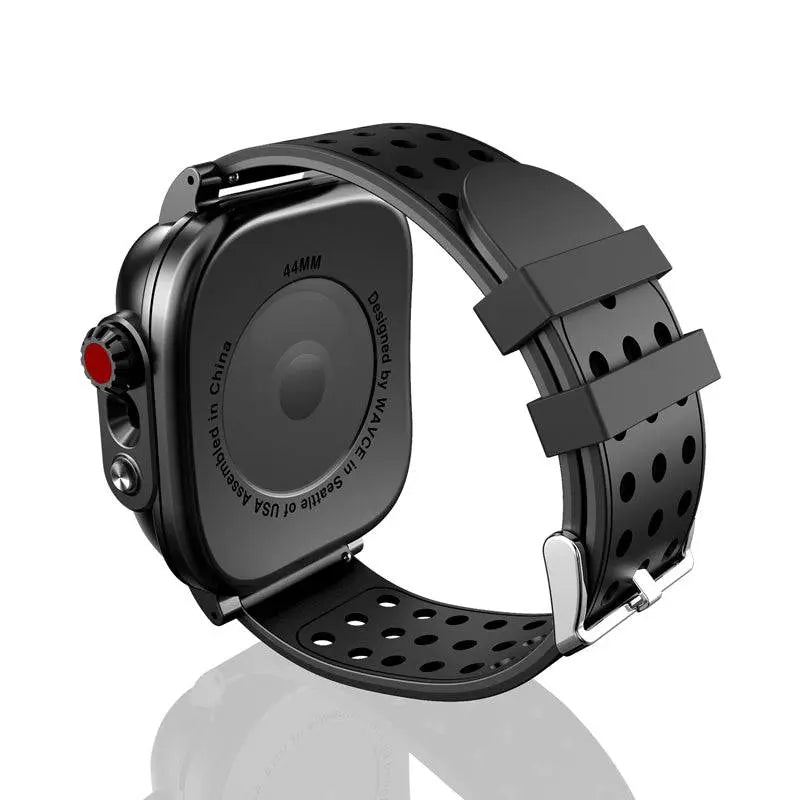 Protective Smartwatch Case with Sports Band for 44mm 42mm Models Silicone Bumper Watch Accessory | Sansoti