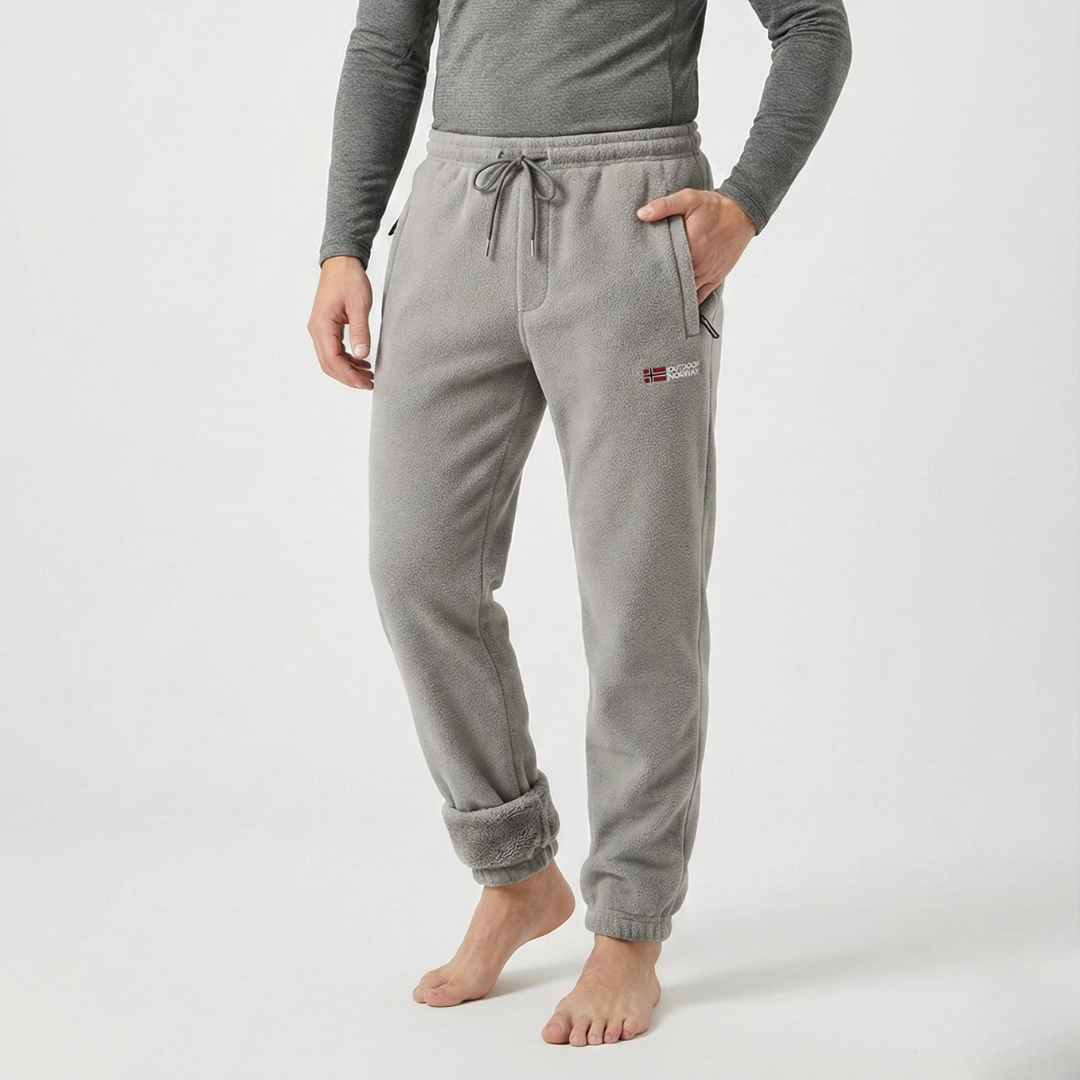 Padded Winter Trousers with Fleece Lining for Outdoor Activities, Winter Sports, Camping, Hiking, Skiing | Sansoti