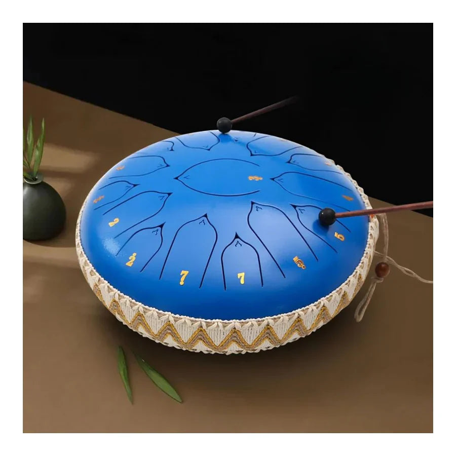 Tambour à langue Handpan Anti-stress Tambour de méditation en acier 15cm | Restfield