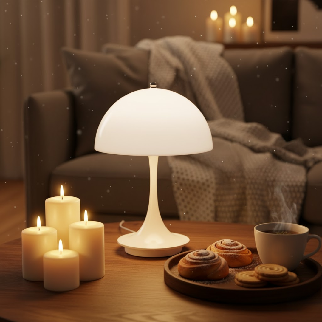 Draadloze Tafellamp met LED – Moderne Designlamp voor Sfeervolle Verlichting | Sansoti