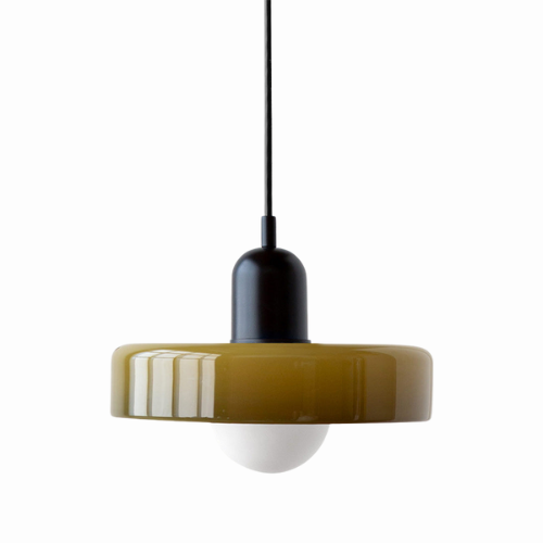 Adjustable Glass Pendant Lamp with Bauhaus Design – Dining Room and Living Room Lighting | Sansoti