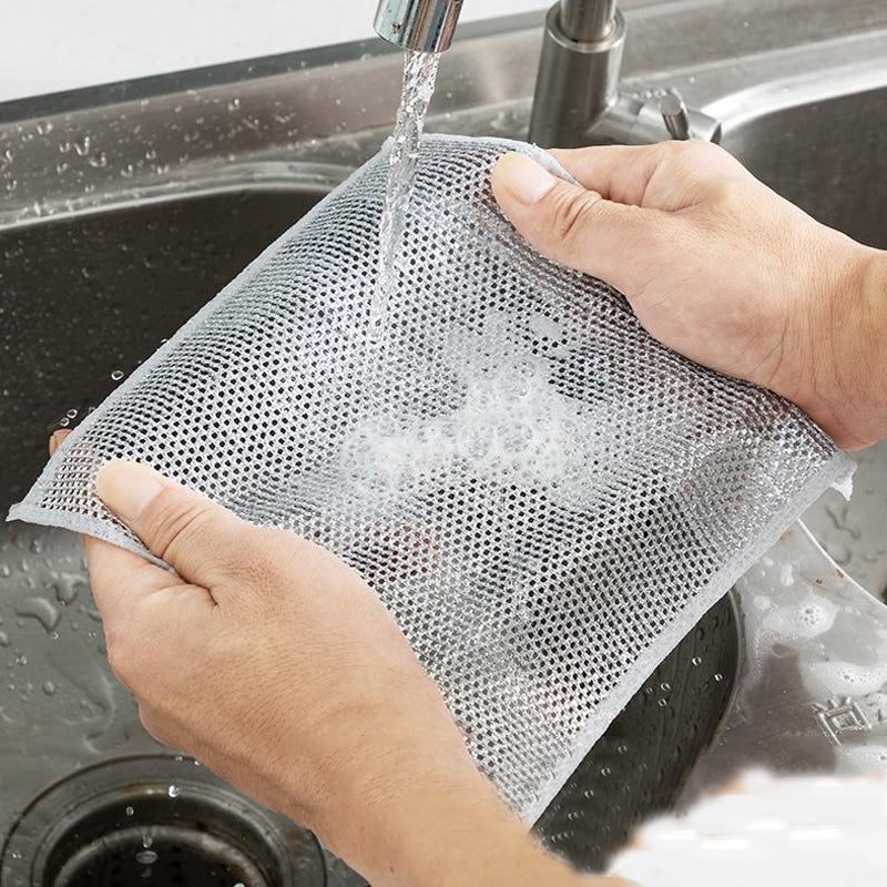 Schoonmaakdoek Metaal Multifunctioneel Krasvrij Afwasdoek Keuken Grill | Sansoti