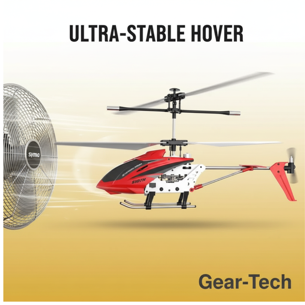 Bestuurbare RC Helikopter 3.5 Kanalen Infrarood met Gyroscoop Binnen Crimson Rood | Sansoti