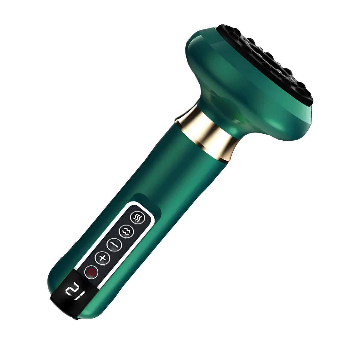 Cordless Massage Device with Suction Function, Heat, ABS and 1800mAh Battery for Back, Shoulders, Legs and Neck Muscles | Sansoti