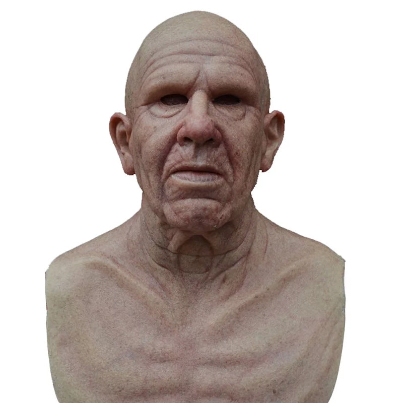 Realistic Latex Full Face Mask for Halloween Cosplay Parties Horror Costume Carnival Theater | Sansoti