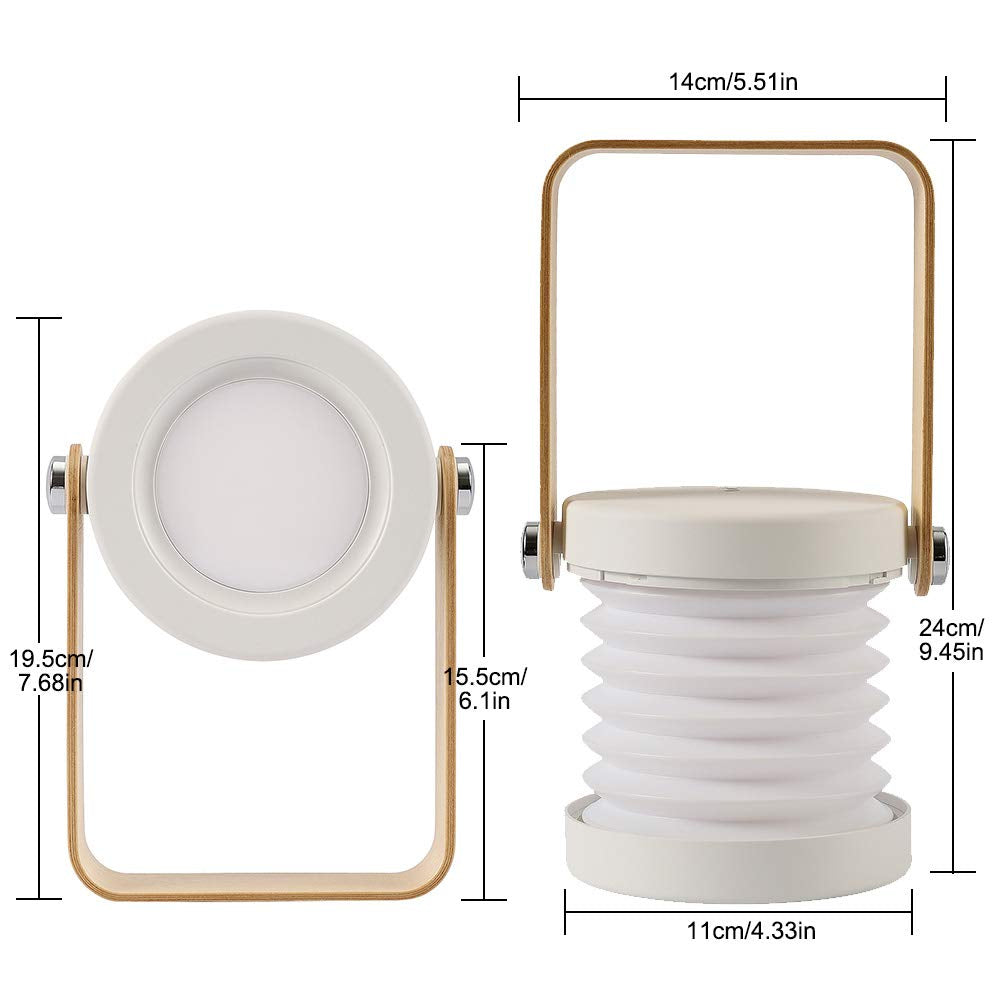 Opvouwbare LED-Leeslamp met USB-Oplaadpoort – Oogvriendelijk Leeslicht zonder Schittering voor Lezen, Werken & Studeren | Sansoti