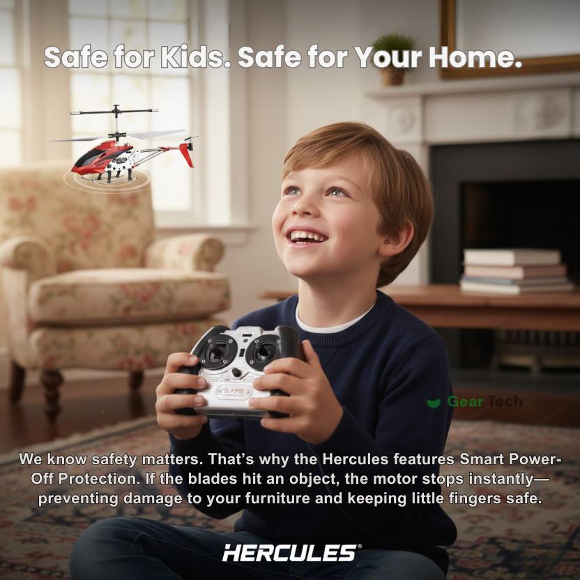Bestuurbare RC Helikopter 3.5 Kanalen Infrarood met Gyroscoop Binnen Crimson Rood | Sansoti