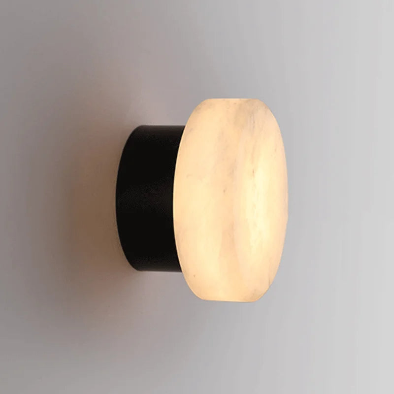 Marmeren Wandverlichting met Scandinavische Elegantie – Premium Natuursteen & Zachte LED | Sansoti