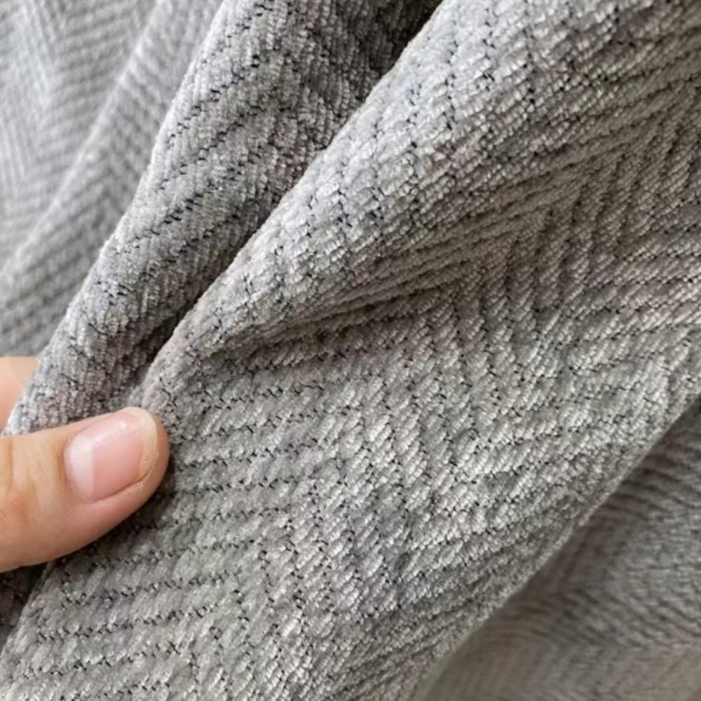 Chenille Bankhoes met Kwastjes – Stijlvolle Bescherming voor Bank en Fauteuil – Wasbaar & Waterdicht | Sansoti